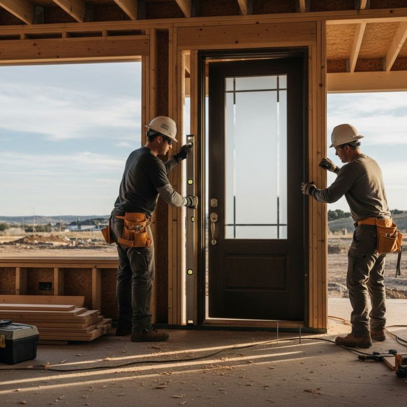 Barn Door Installation detail